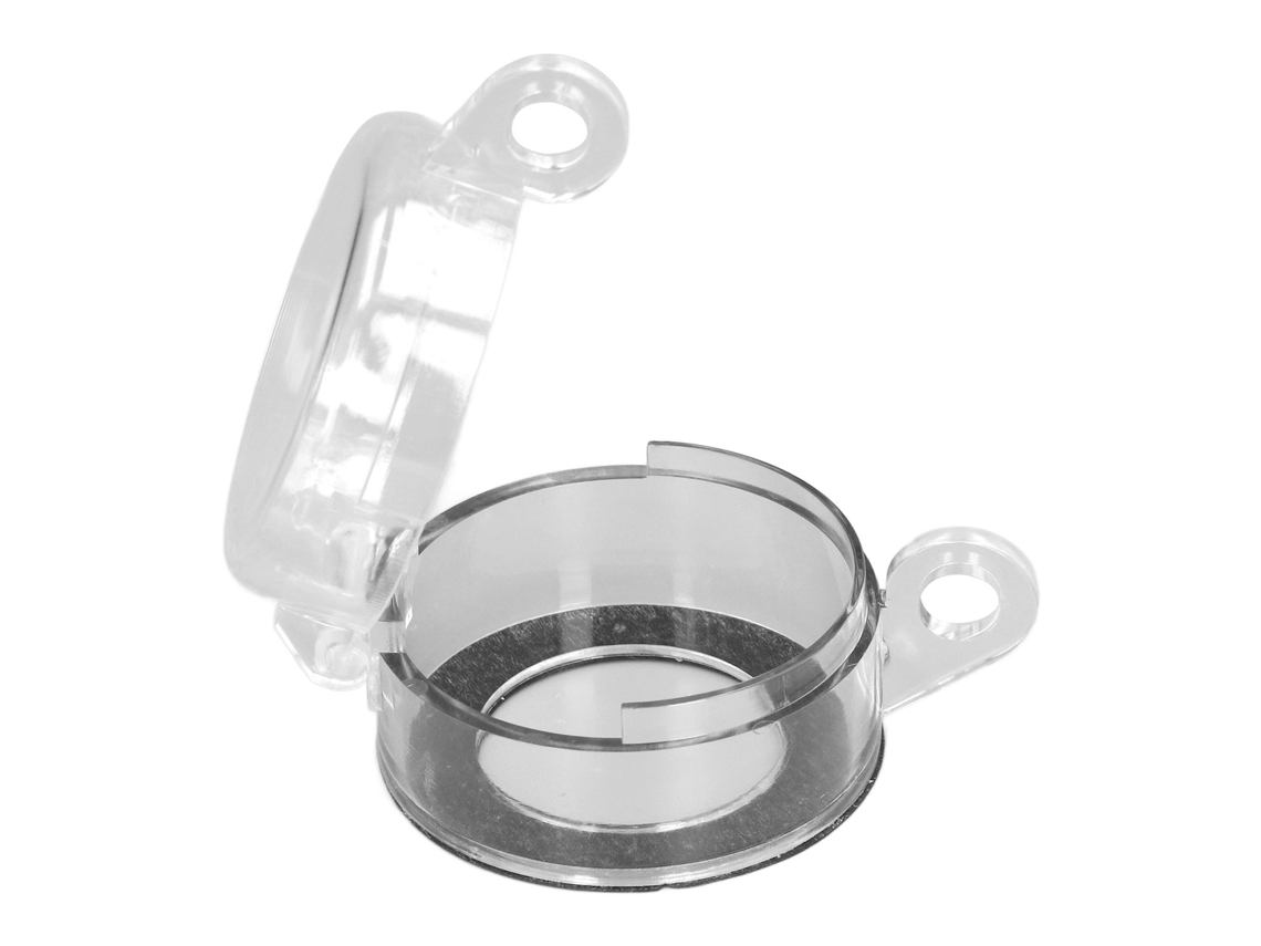 Laxiscreed Tampa De Proteção Para Botão De 30mm, Paragem De Emergência E Proteção Contra Poeira