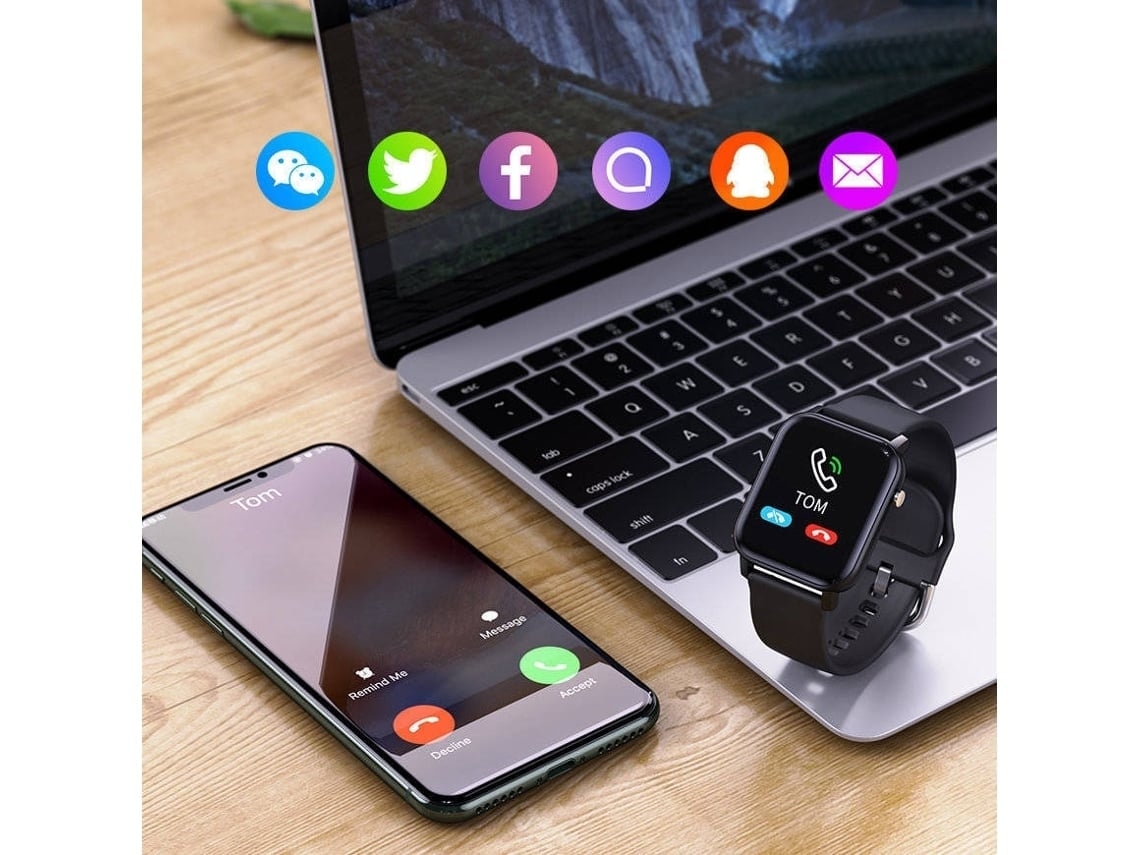 Smartwatch ALIMENTATION Yiz61 Azul