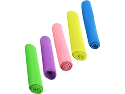 Conjunto De 5 Faixas Elásticas Resistência Para Treinamento Físico, Com Força Ajustável, Ideais Ioga