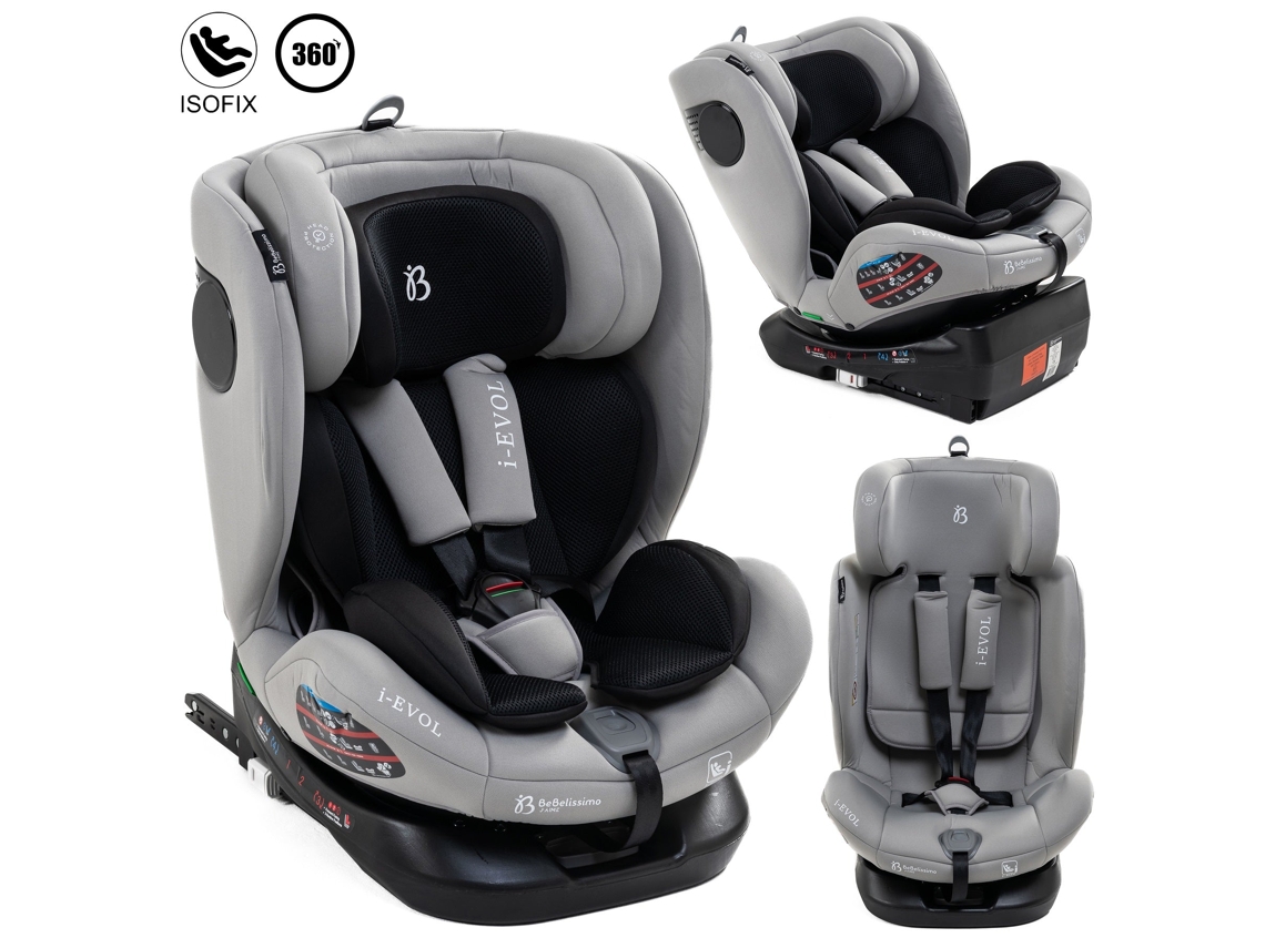Cadeira Auto 360° Rotativo Isofix (Grupo 0+/1/2/3)- BEBELISSIMO i-EVOL - 40-150cm