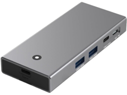 Estação de Acoplamento Type c em Alumínio, 4k 60hz, Compatível com Hdmi 2.0, Usb 10 SFUSHOS