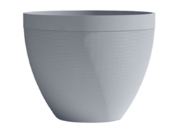 Vaso - GARDEN ID - Green Care Impact Azul-Cinza - 50 x 41 cm - 10 anos de garantia - 100 reciclado - resistente a UV/gelo