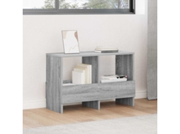 Vidaxl Estante De Revistas Cinza Sonoma 68,5 X 30 X 45 Cm