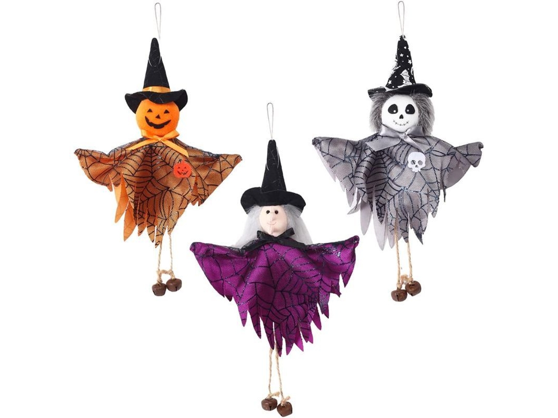 2026 decoración Pendente de Halloween 3 Peças para Casa Pátio Porta Jardim