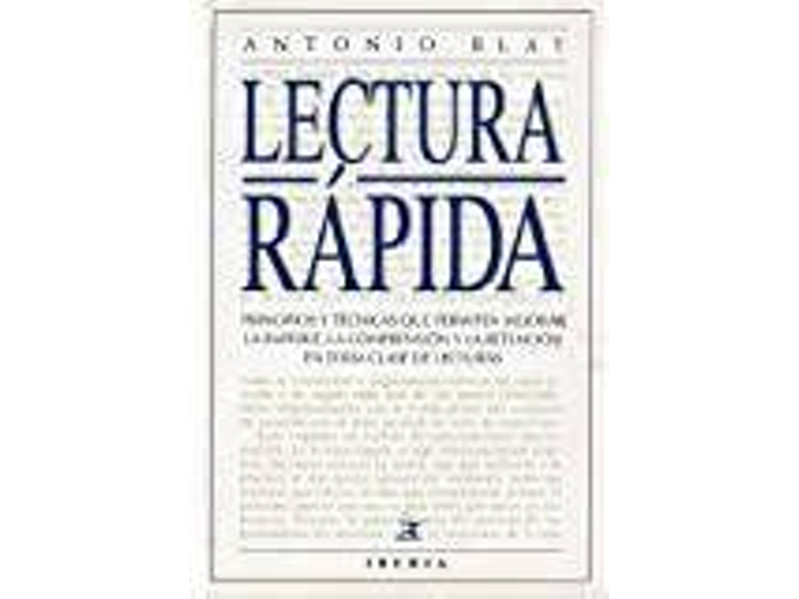 Livro 462. Lectura Rapida. Tela de Blay (Espanhol)