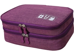 Organizador de Cabos em Algodão e Linho para Carregadores de Tablets, Grande Capacidade. SFUSHOS