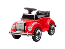 Carro Andador Mercedes benz 300s Vermelho 77,5x41,5x45 Cm (volante, Sistema Anti tombo, Armazenamento)