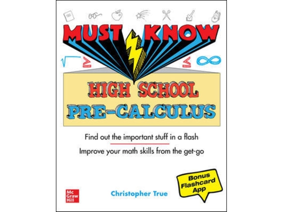Livro Must Know High School Pre-Calculus de Christopher Monahan (Inglês)