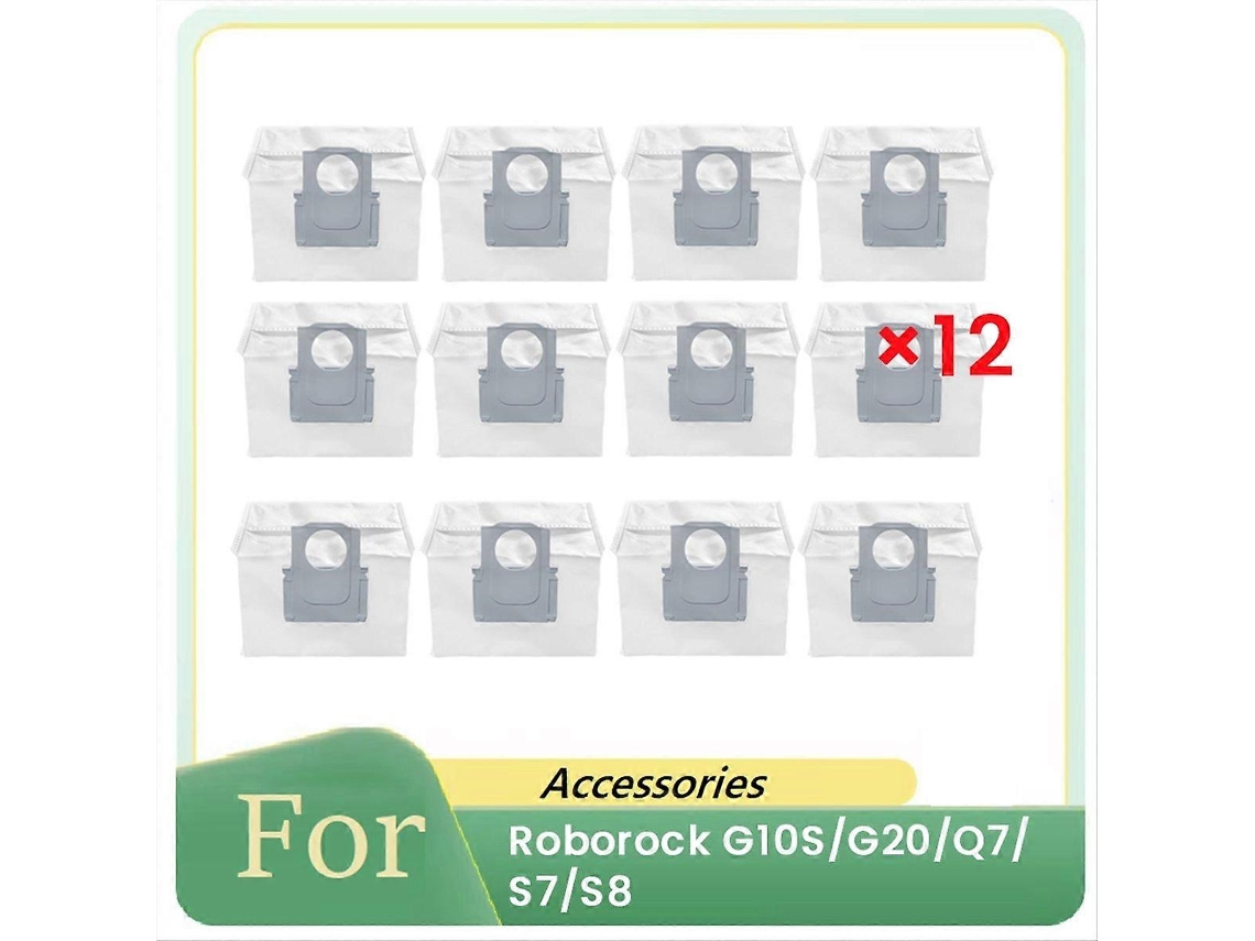 Conjunto De 12 Sacos De Pó Para Aspirador G10s/g20/s7/s8