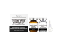 Pó Liofilizado Bronzeador Zyvarn Natural Fácil Uso