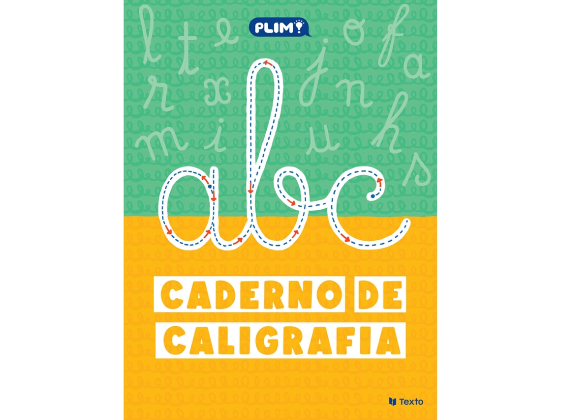 Livro Plim! Caderno de Caligrafia de Vários Autores (Português)