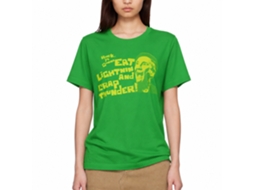 Rockinstone Rocky Movie Eat Lightning Solid Kelly Adult T-shirt Size:xxl