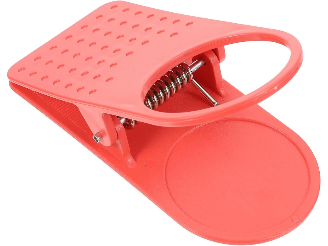 Suporte para Copos com Presilha, Feito de Plástico e Aço Inoxidável. Mesa, Ideal Escritórios CHABERLU