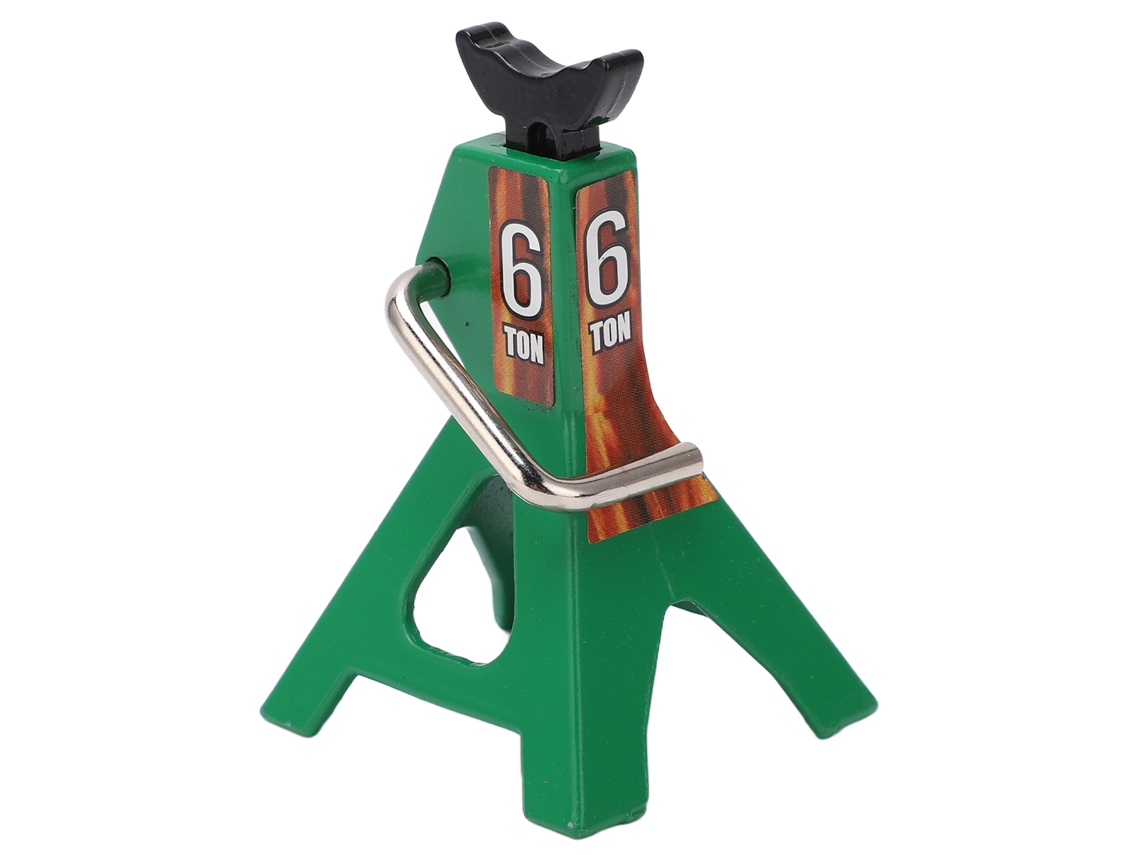 Suporte de Cric RC Ajustável, Simulação, Decorativo, Mini, para Carro RC 1/10, Scx10, D90, Verde S/MARCA