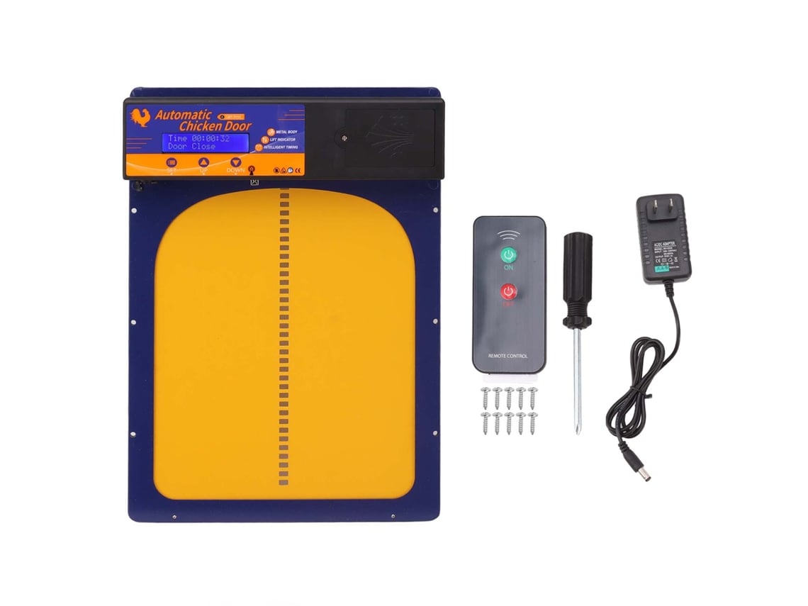 Porta automática à prova d'água com detecção de luz, controle remoto LAXISCREED