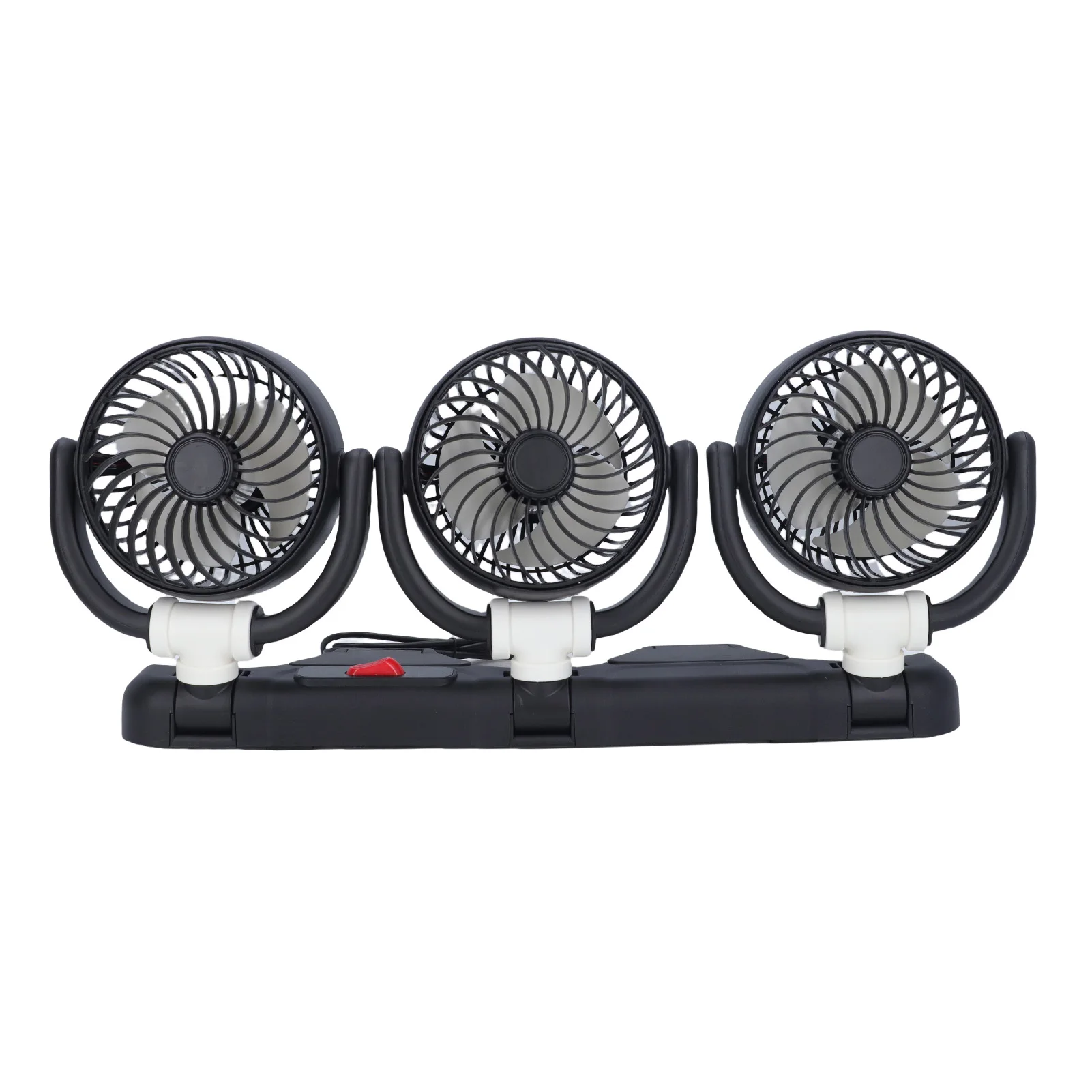 Ventilador com visor digital, ajuste de velocidade e USB