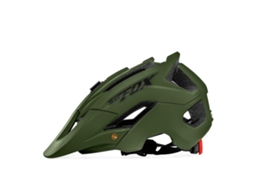 Capacetes Para Ciclismo De Montanha Para Adultos E Adolescentes (56-62cm, Verde)