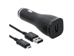 Carregador Isqueiro SAMSUNG Carro (2A - Preto)