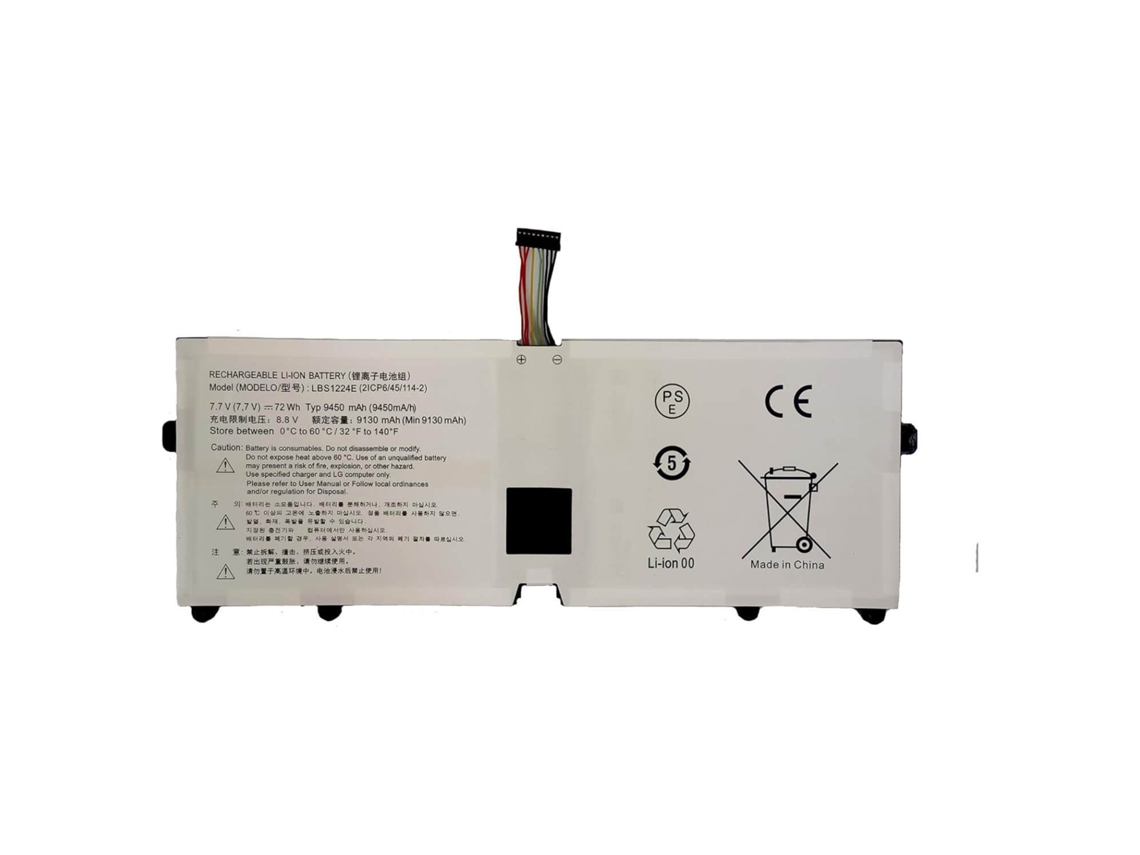 Bateria para LG Gram 2018 13z980 13z970 14z980 15z980 15z980 G.aa52c 7xinbox 7.7v 72wh 9450mah Lbs1224e Voltistar