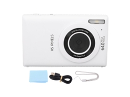 2026 câmara Digital 4k 64mp Compacta Viagem com Zoom 18x, Câmara Portátil de Ponto e Disparo
