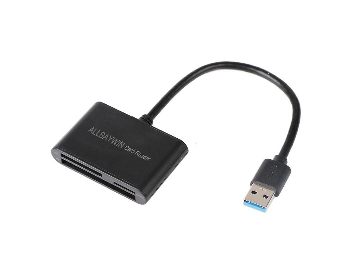 Cabo De Dados Flash Compacto Usb 3 Em 1 Portas Usb 3.0 Leitor De Cartão Sd/micro-sd/tf*