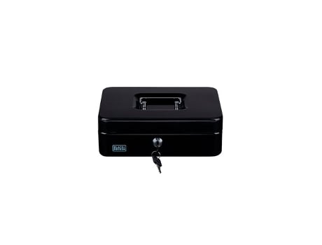 Cofre De 5 Compartimentos Com 2 Chaves 25 X 8,5 X 18 Cm Blackdecker