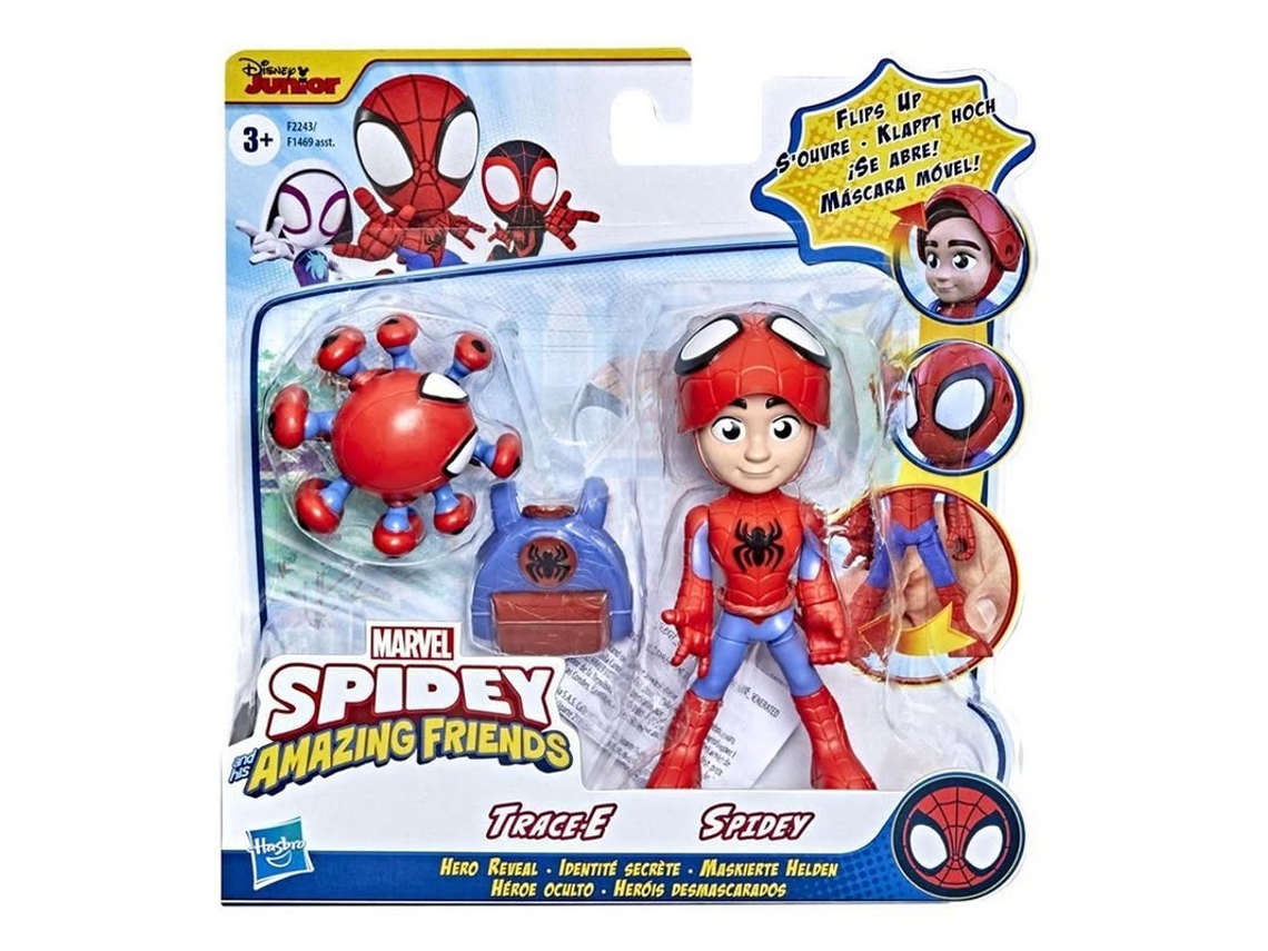 Hasbro Figuras Spidey Y Trace E Spidey And Friends F1469 Hasbrop25pn