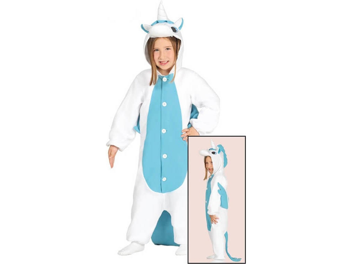 Fato de Menino DISFRAZZES Pijama De Unicórnio Azul (Tam: 3 a 4 anos)
