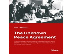Livro Unknown Peace Agreement de John J Maresca (Inglês)