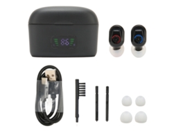 Fones de Ouvido Z 127d Preto com Amplificador de Som, Redução de Ruído e Recarregáveis. EOOCOO