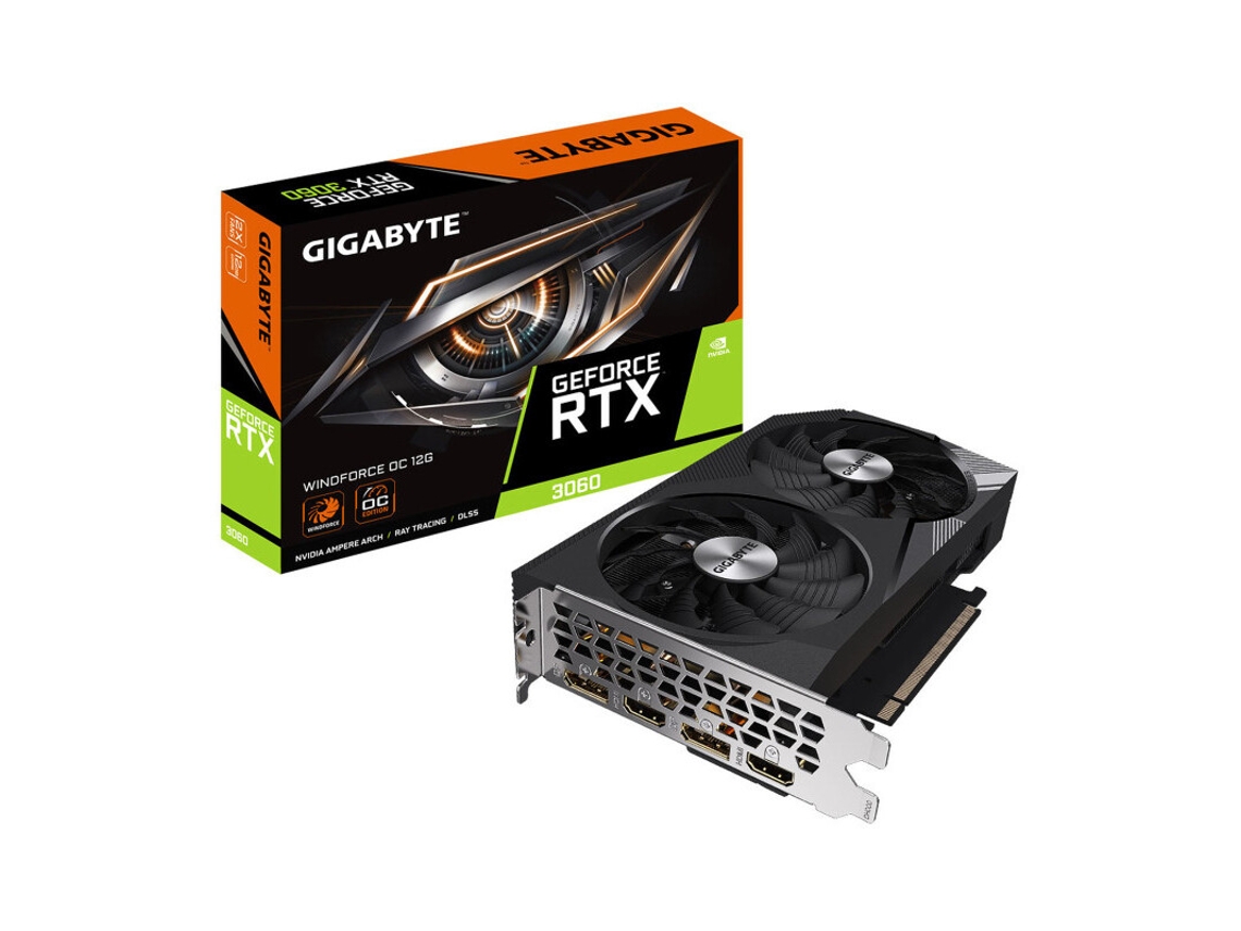 Placa Gráfica GIGABYTE Gigabyte Rtx 3060 Wf2Oc-12Gd 2