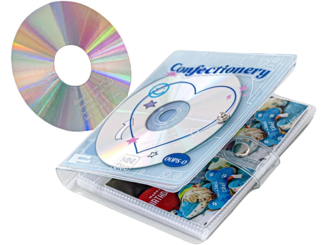 Álbum De Fotos 2x3 Estilo Polaroid, Com Bolsos Para Cds E Cartões Fotográficos Kpop, Compatível Com Filmes Fujifilm Instax Mini. Presente Criativo