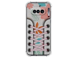 Capa Tumundosmartphone De Silicone À Prova De Choque Para Nothing Phone 4a 5g Com Estampa De Tênis 09 Desenhos