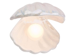 Conchas Miçangas Luzes Detalhes Miçangas Leves Objetos Decorativos Centros de Mesa Peças Decorativas Quartos Sala Branco.