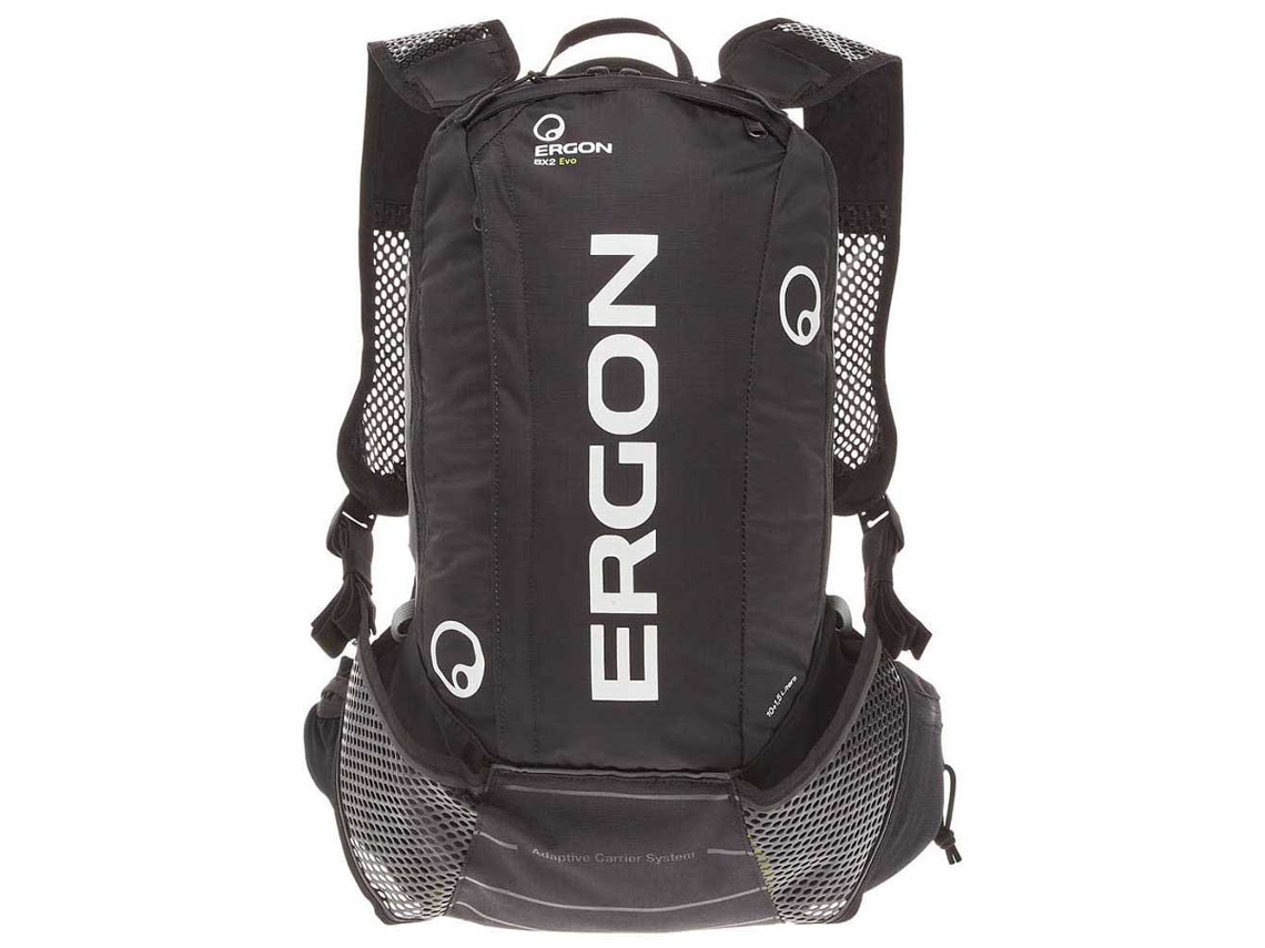 Mochila de Ciclismo ERGON Bx2 Evo (0-10 L - Preto)