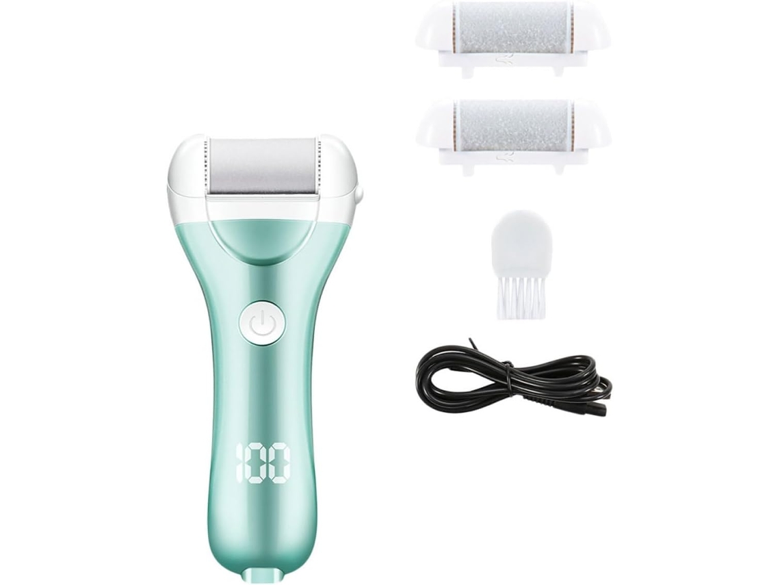 Removedor de calos elétrico para uso doméstico, kit profissional