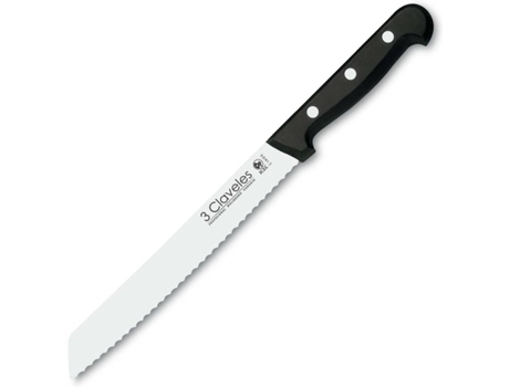 Faca de Cozinha 3 CLAVELES (Aço Inox - 20 cm - 8')