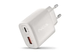 Ngs Eon 45w White - Carregador De Parede Gan Com 2 Portas