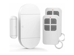 Alarme De Porta Sem Fio,detector De Abertura Com Sirene 130db,alarme Magnético Para Portas,janelas E Armários,casa E Escritório Btforus