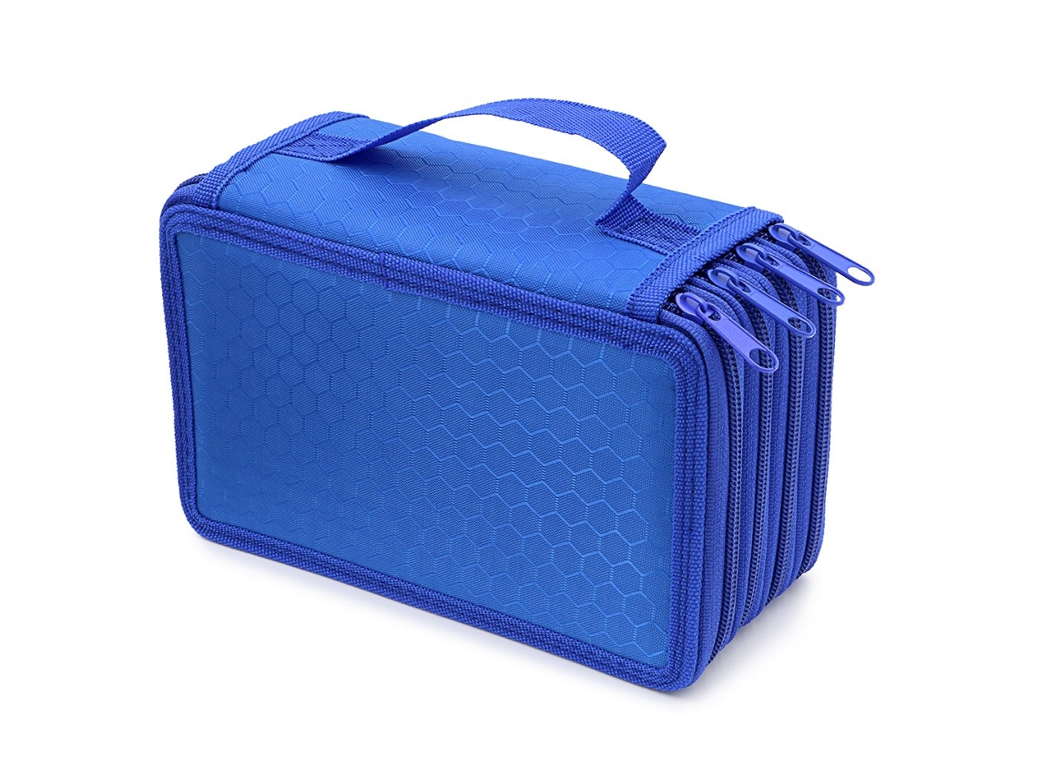 Estojo para Lápis, Grande Capacidade, 2 Compartimentos, Portátil, Organizador AQUAFORGE