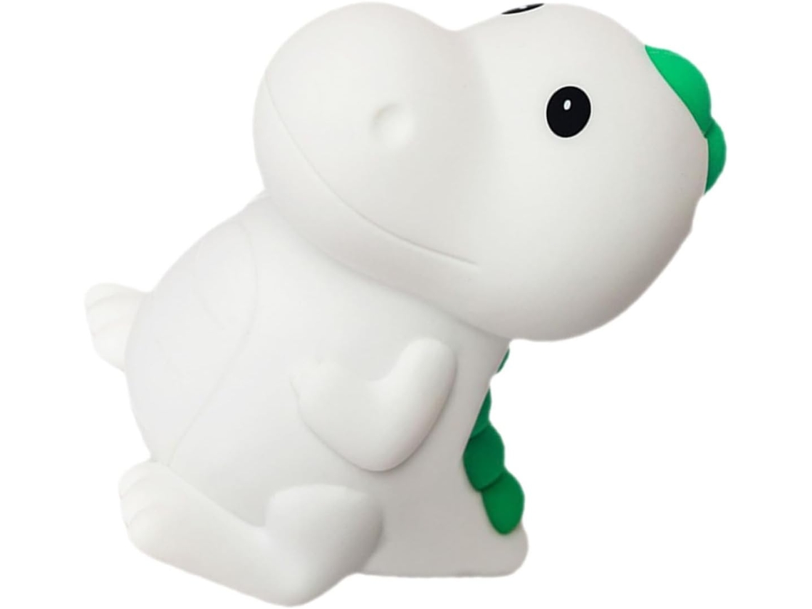 Luminária Noturna de Silicone para Meninos e Meninas, Abajur de Cabeceira Recarregável em Formato de Dinossauro com Luz Sensível Ao Toque. SFUSHOS