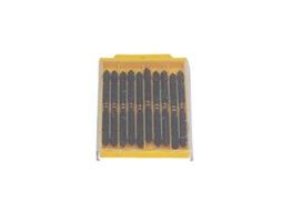 10pcs Bits Parafusadeira Cruzada Magnética 2 Cabeças 1/4in Hexagonal S2 Aço Ph2 100mm
