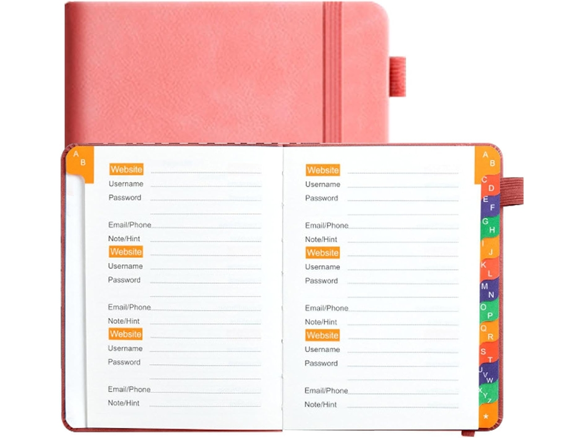 Carnet Codes Secrets Journal Des Mots De Passe Et Adresses