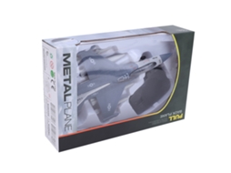 Mali modelo de Avião de Liga com Luz e Som Alta Simulação Recuo Brinquedo Decoração 3+