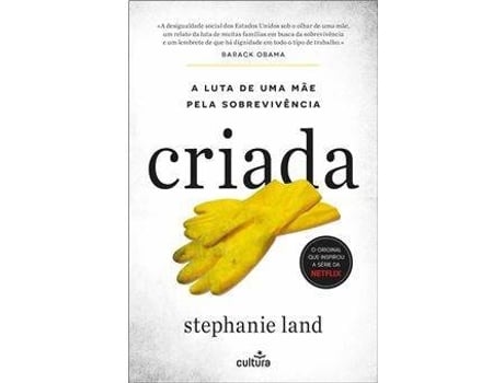 Livro Criada de Stephanie Land (Português)