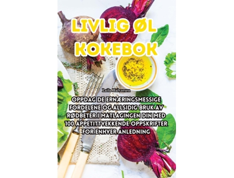 Livro Livlig Øl Kokebok de Laila Halvorsen (Inglês)