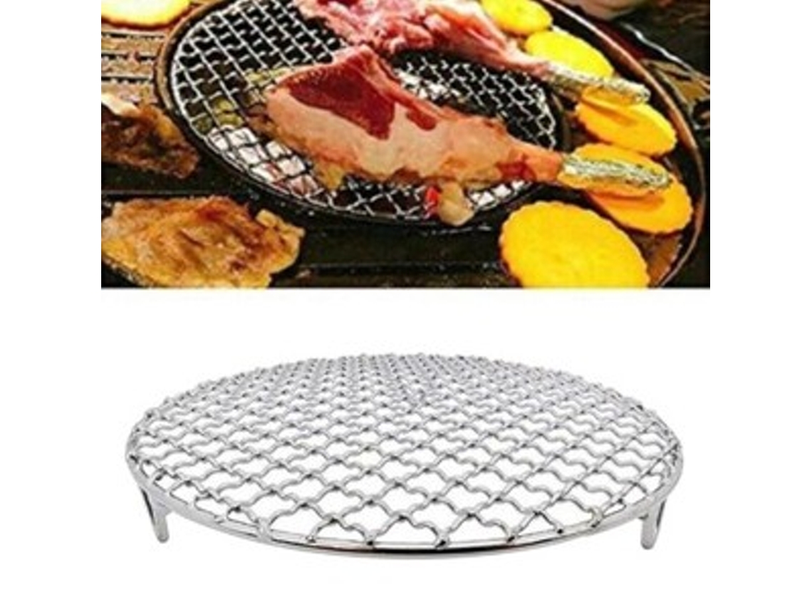 200mm Aço Inoxidável Forno De Assar Grelha Grade Trivet Panela Bandeja De Resfriamento De Bolo Suporte Sunny Spaces