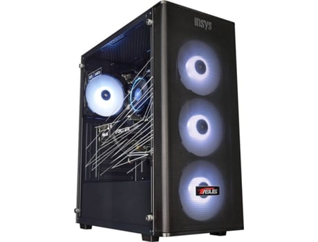Desktop Gaming INSYS Pba (Intel Core I3-13100F - NVIDIA GeForce RTX 3050 - RAM: 16 GB - 1 TB SSD)
