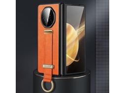 Capa De Celular À Prova De Choque Com Textura De Couro E Pc Sulada