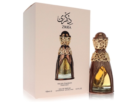 Perfume Feminino Niche Emarati Zikra LATTAFA Eau de Parfum Unisex 3.4 Oz For Women 100 Ml